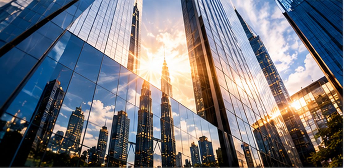 Illustrative Kuala Lumpur business district imagery